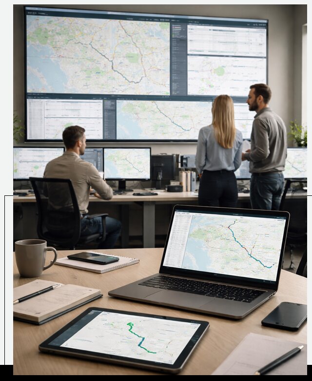 Трекинг грузов и Fleet Management, мониторинг автопарка в Обнинске